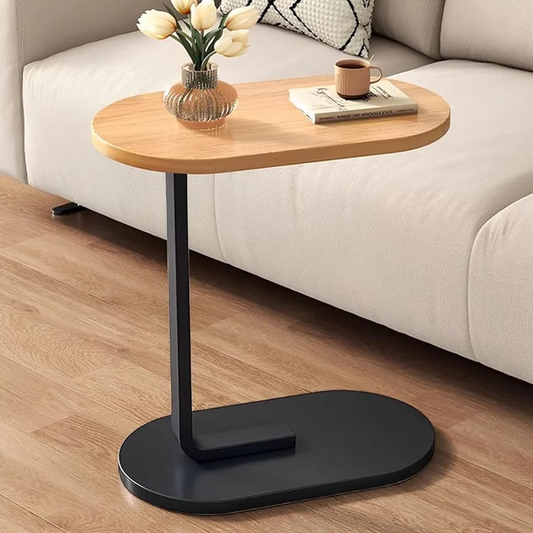 Modern C-Shaped Side Table