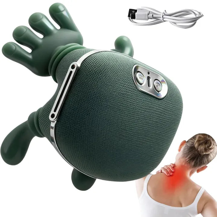 Electric Neck & Shoulder Massager – Deep Kneading with Heat