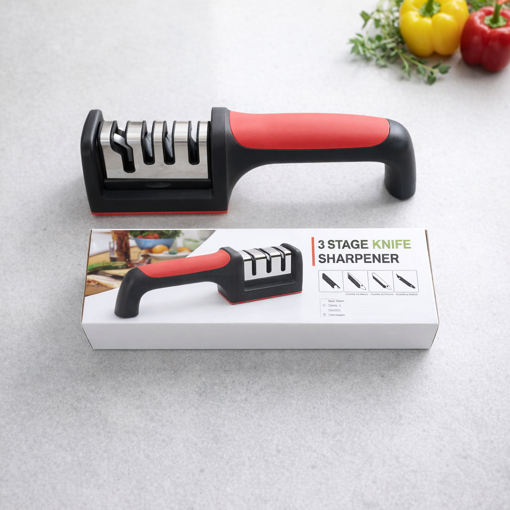 3-Stage Knife Sharpener