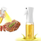 Daisy Glass Oil & Spice Organizer Set, 4-Piece Kitchen Countertop Storage Set with 3 Spice Jars 180ml and 1 Oil Bottle 245ml